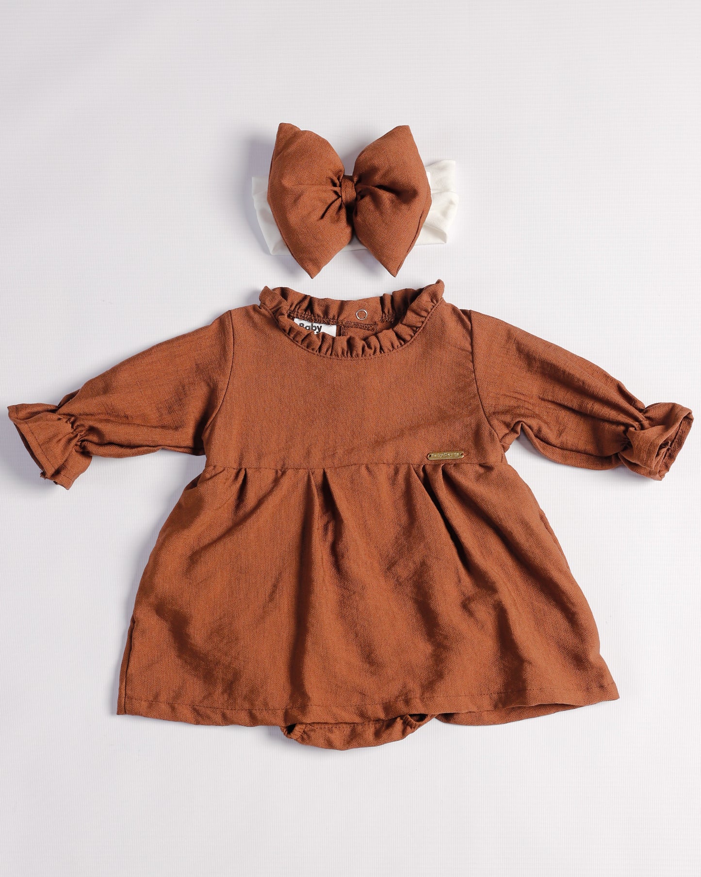 VESTIDO CRISTAL CAFÉ