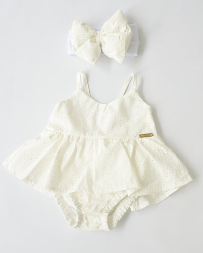 VESTIDO ISA BLANCO FLORES