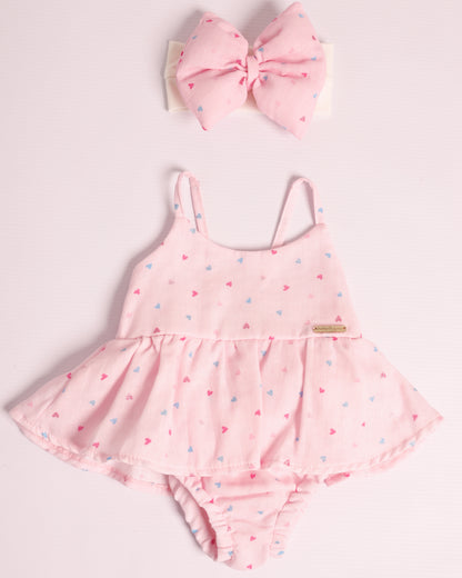 VESTIDO ISA ROSADO CORAZONES