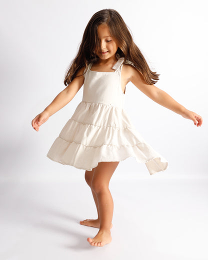 VESTIDO EVA CREMA