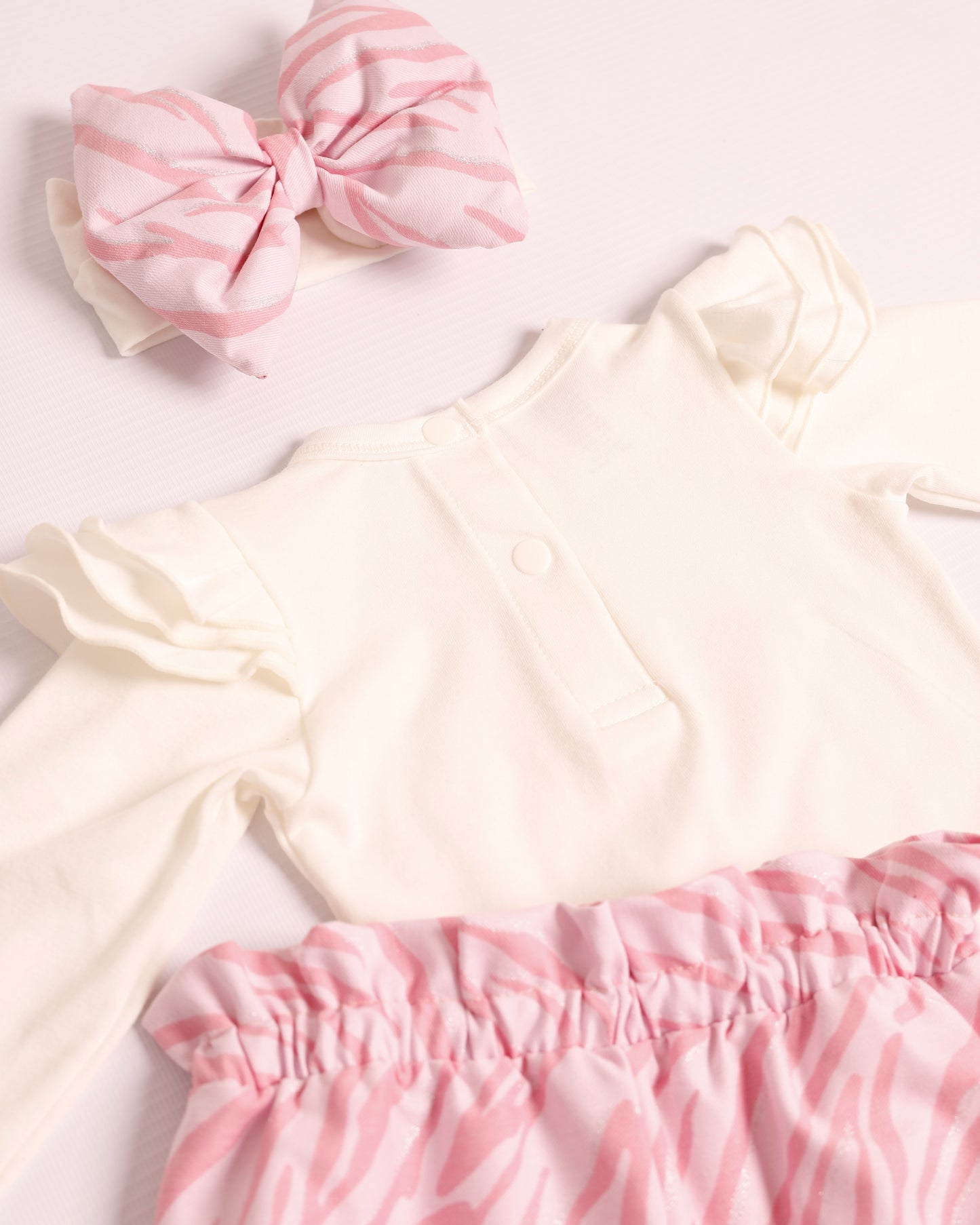 DÚO SOFI M/L BEIGE CORAZON ROSADO