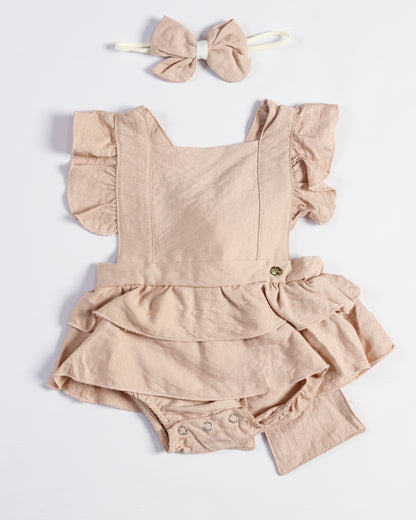 VESTIDO GALI CAMEL