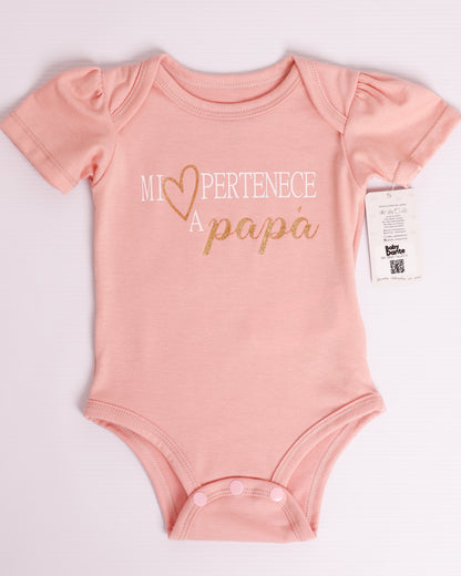 MAMELUCO MI CORAZON PERTENECE A  PAPÁ