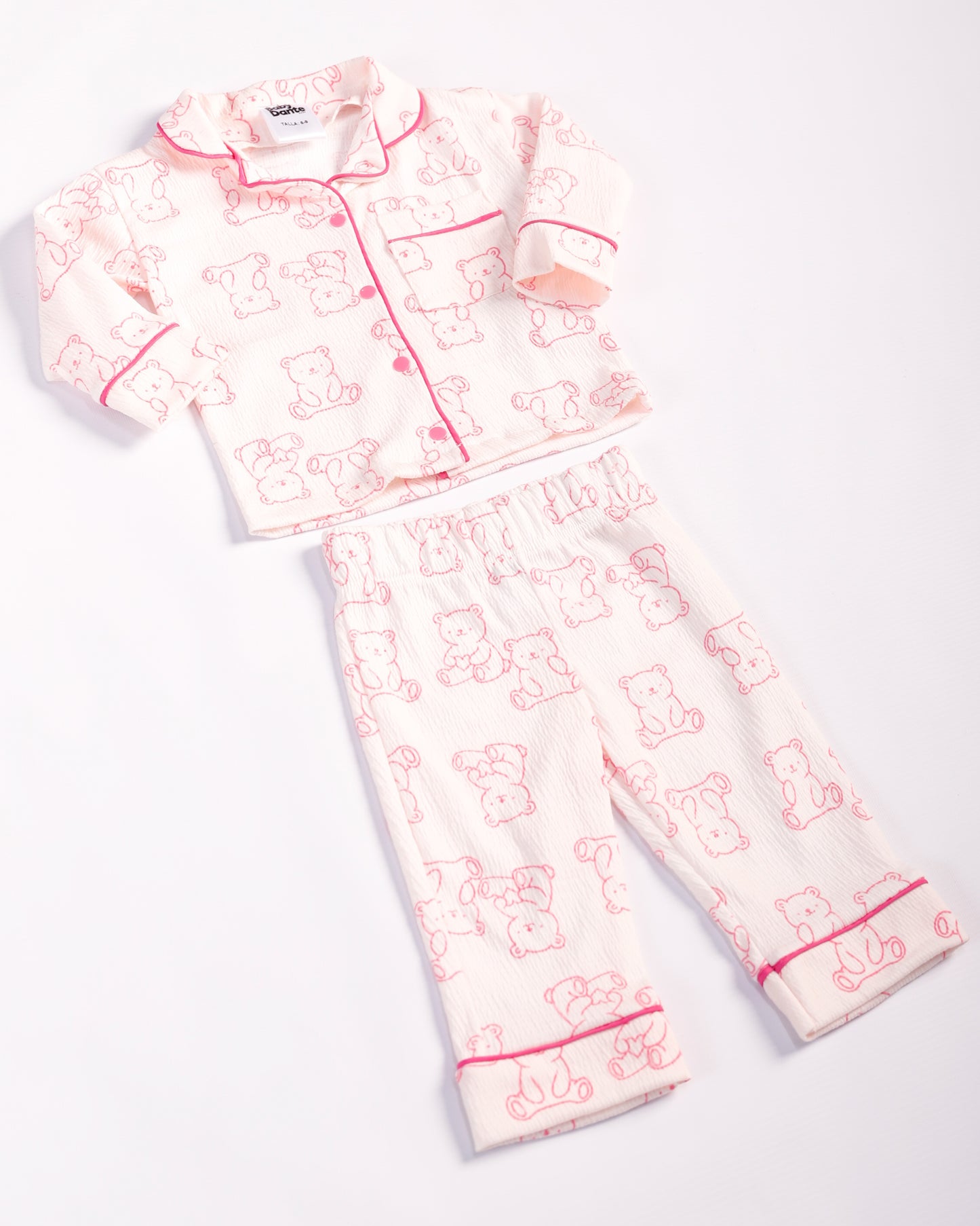 PIJAMA LARGA OSITOS