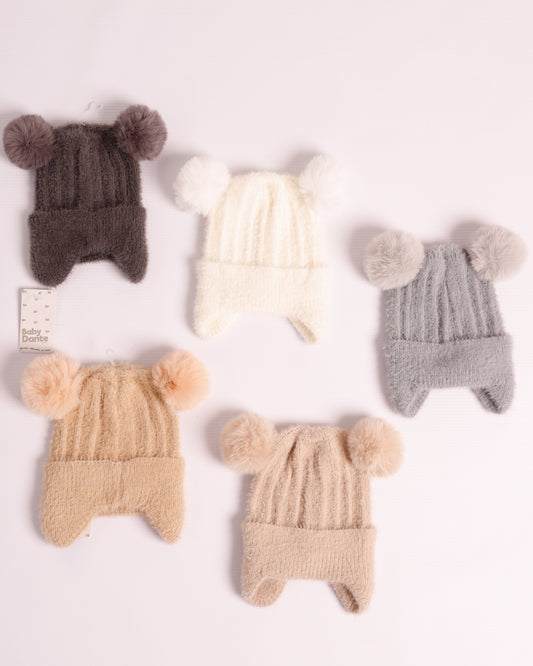 GORRO ORLON 2 POMPONES