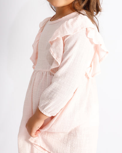 VESTIDO CIELO ROSADO
