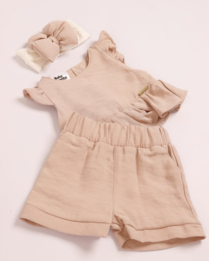 CONJUNTO VICTORIA CAMEL CLARO