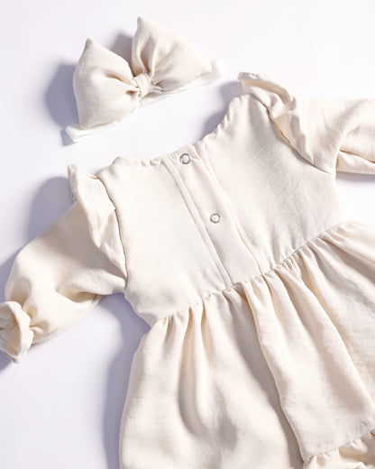 VESTIDO GABY BEIGE