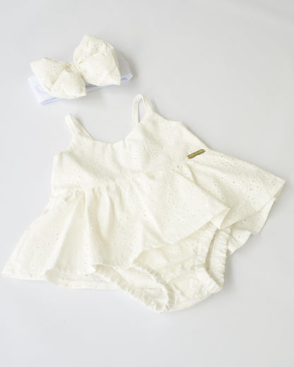 VESTIDO ISA BLANCO FLORES