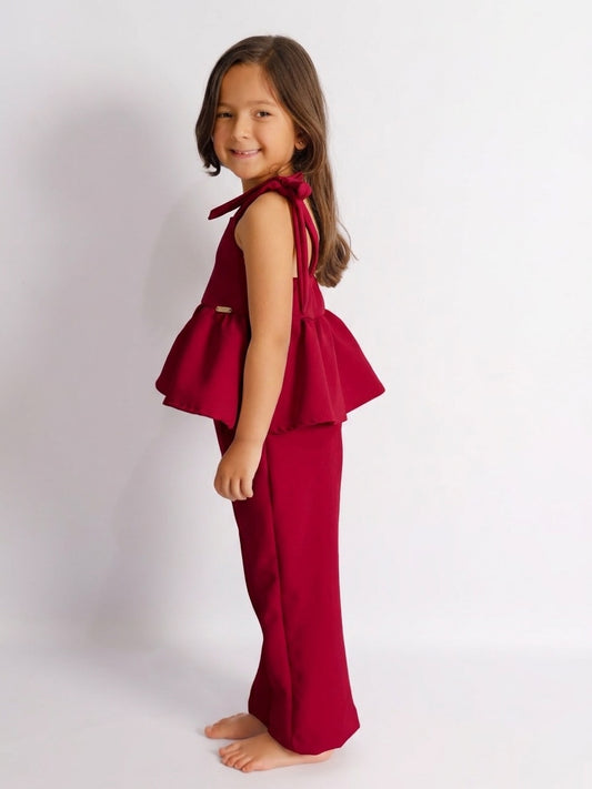 CONJUNTO RAFAELA ROJO