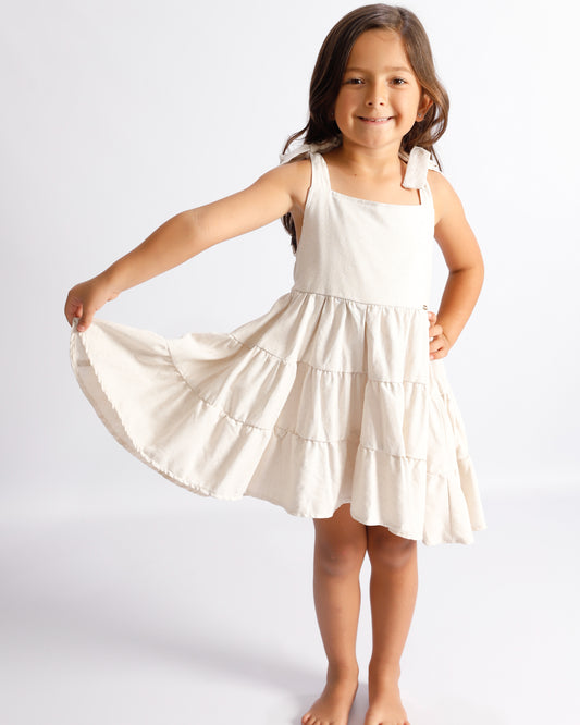 VESTIDO EVA CREMA