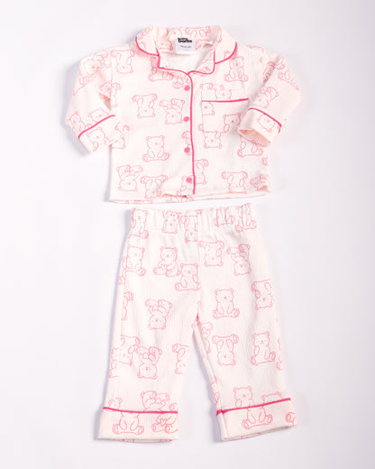 PIJAMA LARGA OSITOS