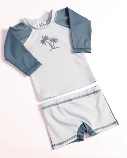 TRAJE DE BAÑO PALMERAS