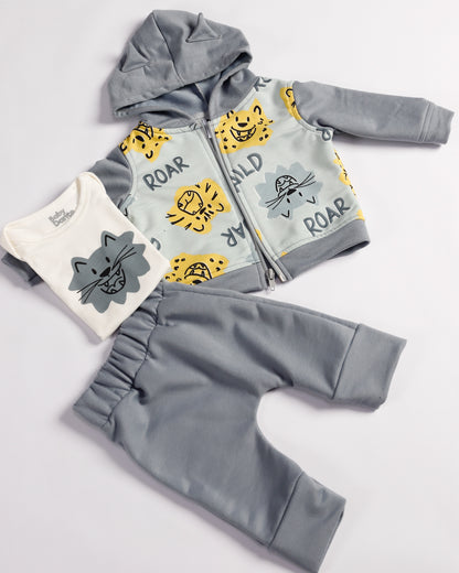 CONJUNTO DE 3 PIEZAS TIGRE