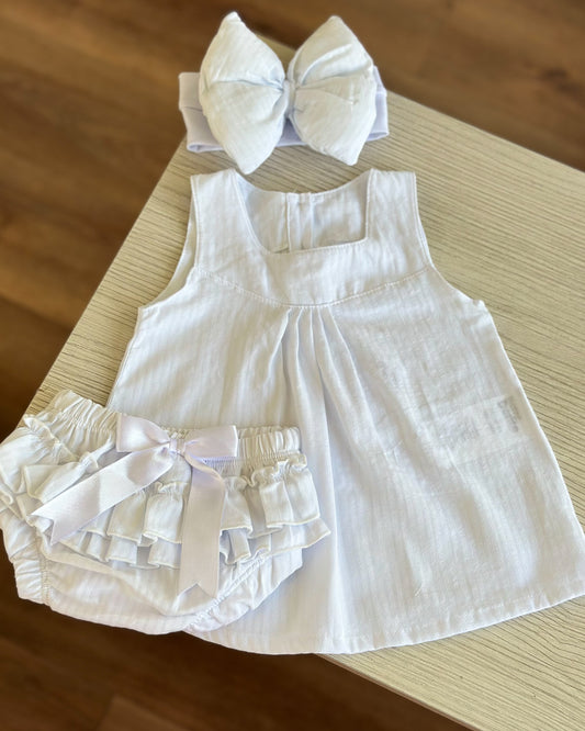 VESTIDO ALANA BLANCO