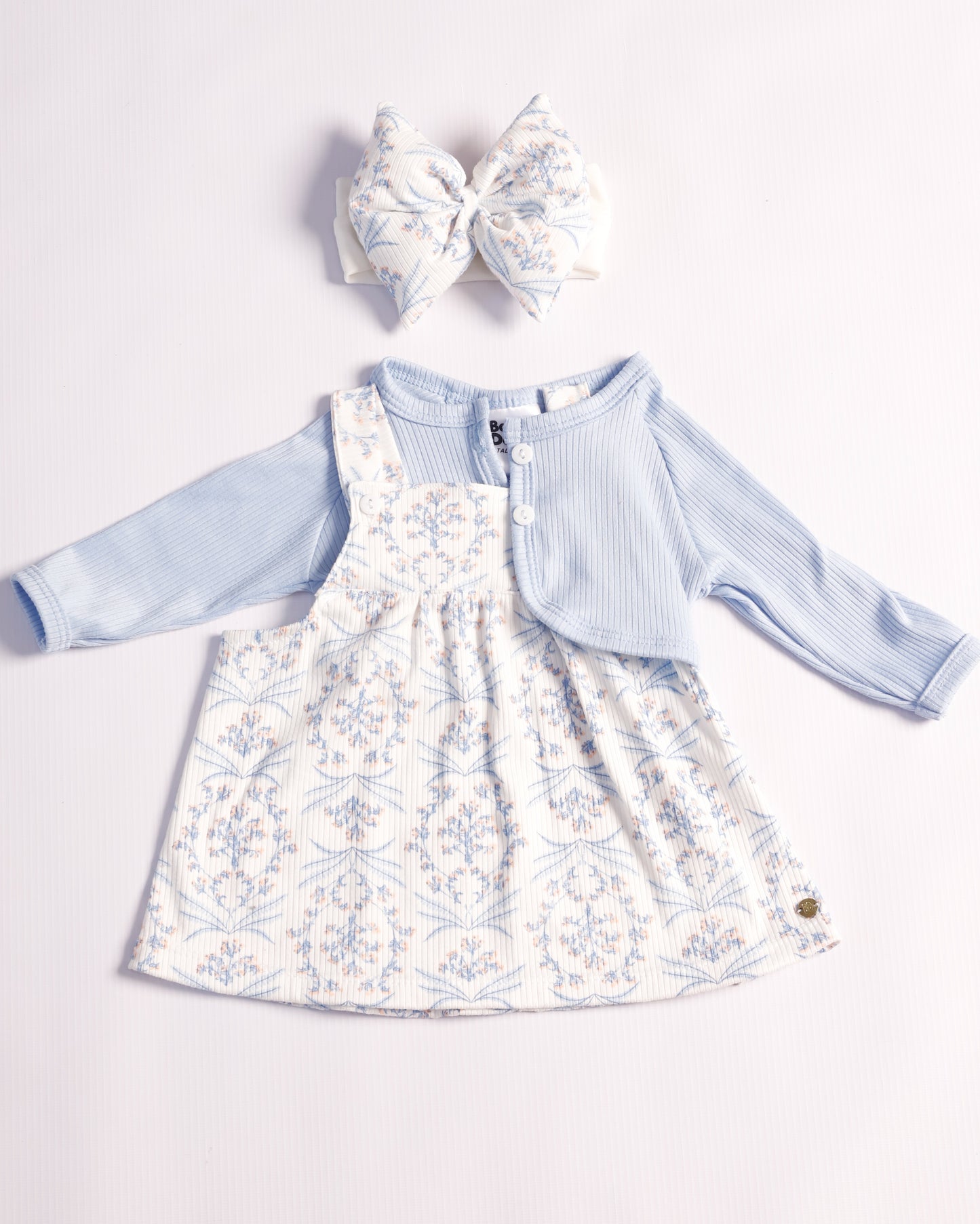 VESTIDO MAVI FLORES AZULES