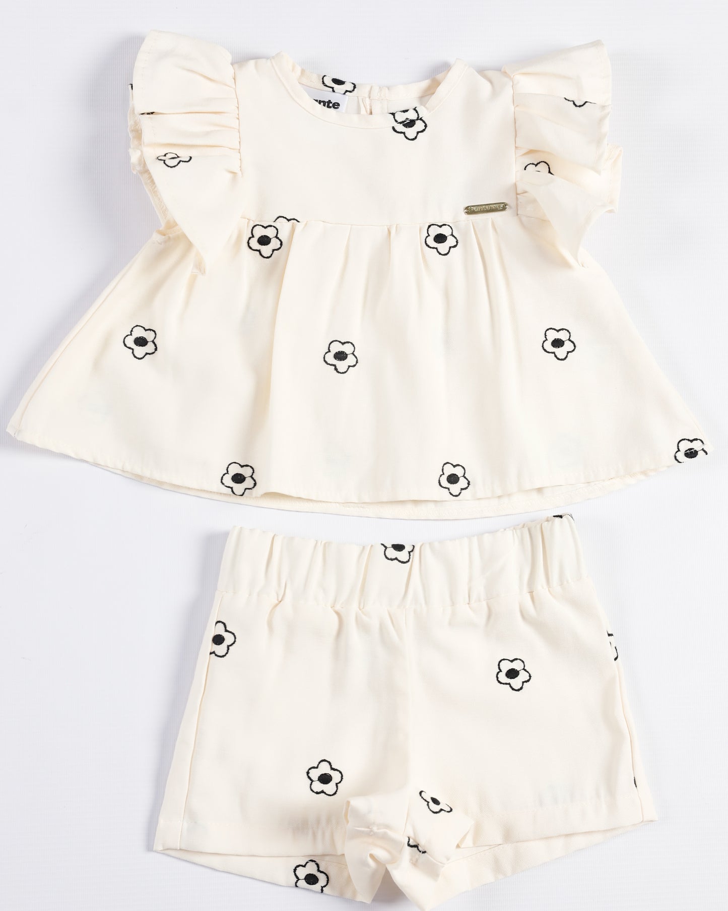 CONJUNTO JULIETTA BORDADO FLORES