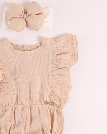 ENTERIZO IRIS CAMEL CLARO