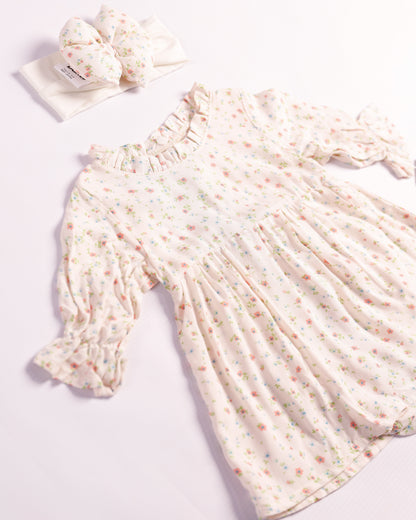 VESTIDO CRISTAL FLORECITAS