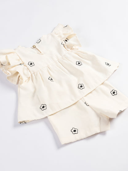 CONJUNTO JULIETTA BORDADO FLORES