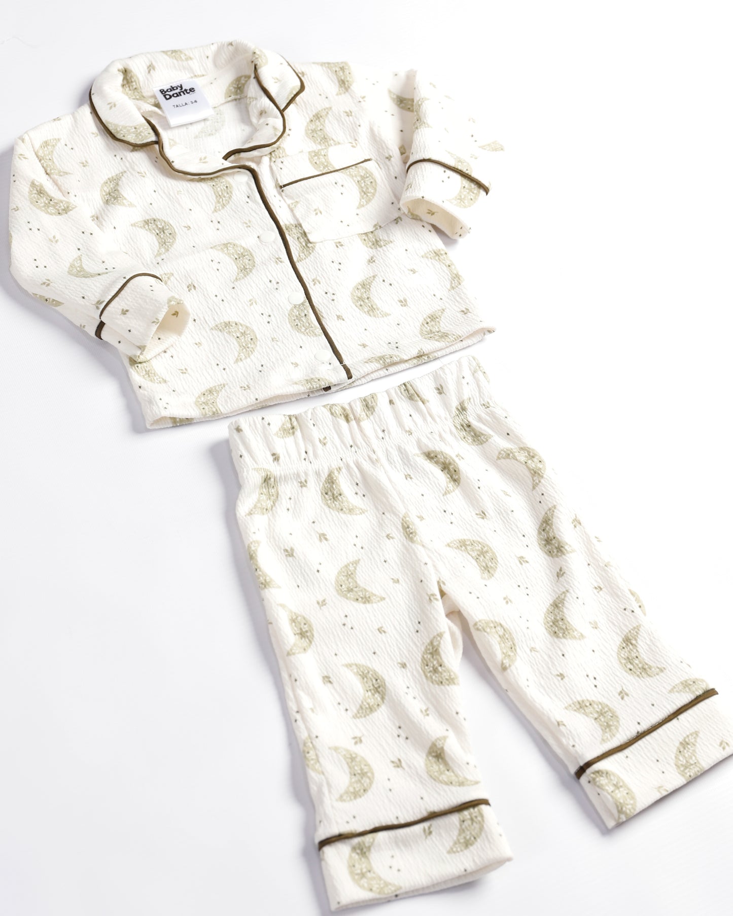 PIJAMA LARGA LUNAS