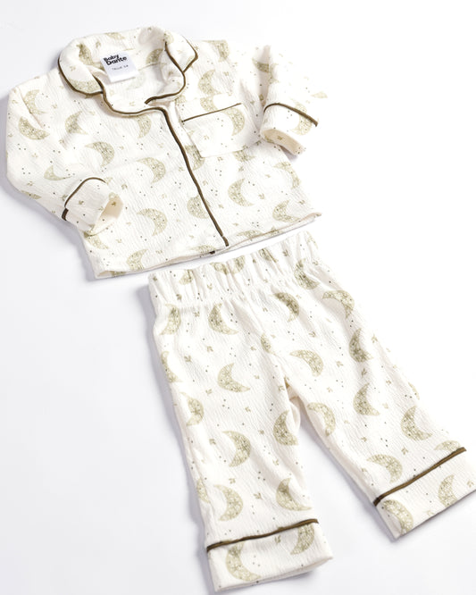 PIJAMA LARGA LUNAS