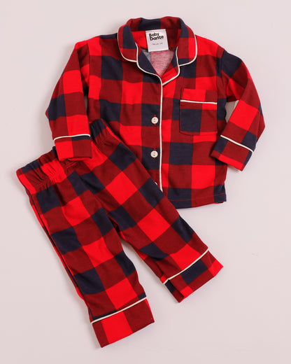 PIJAMA NAVIDAD CUADROS