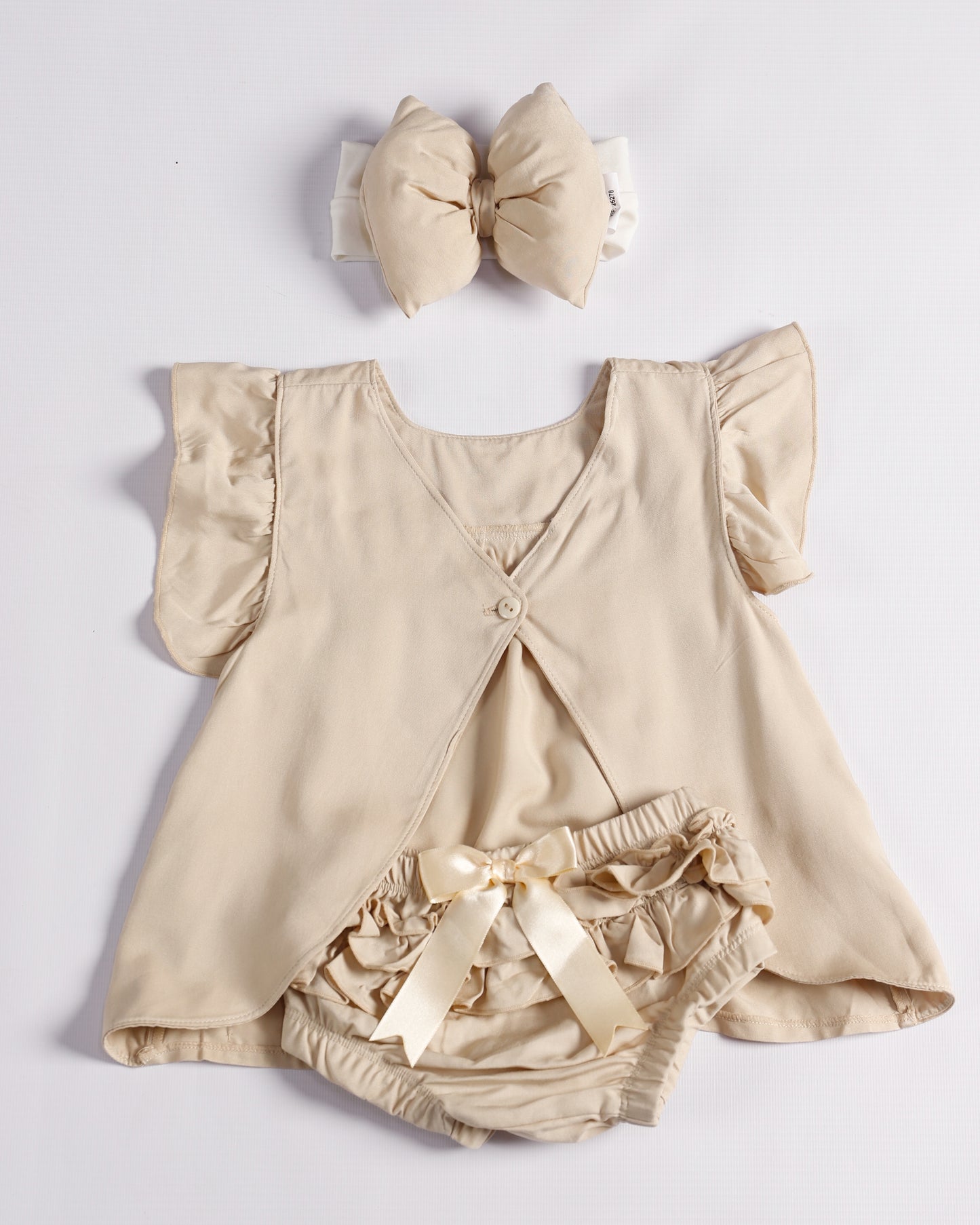 VESTIDO SARAI CAMEL