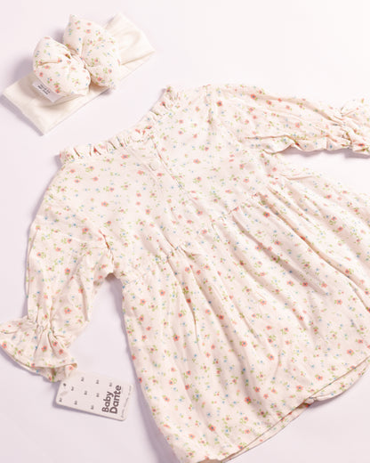 VESTIDO CRISTAL FLORECITAS