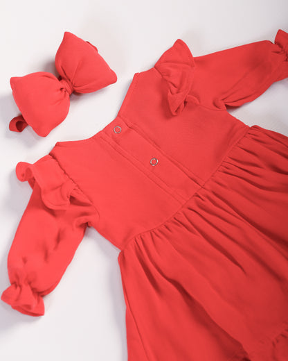 VESTIDO GABY ROJO