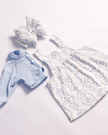 VESTIDO MAVI FLORES AZULES