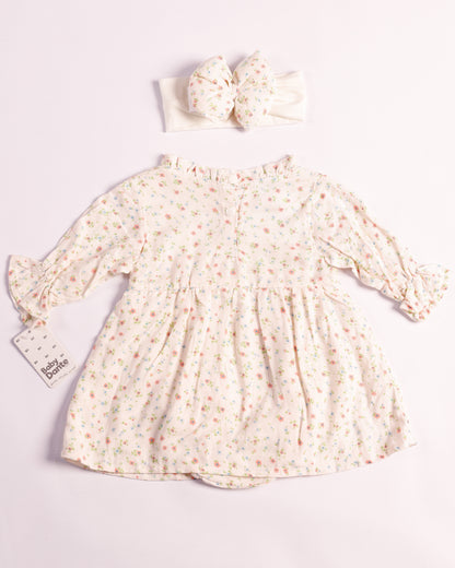 VESTIDO CRISTAL FLORECITAS