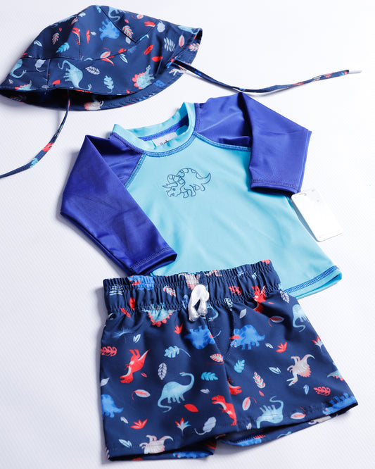 TRAJE DE BAÑO DINOSAURIO