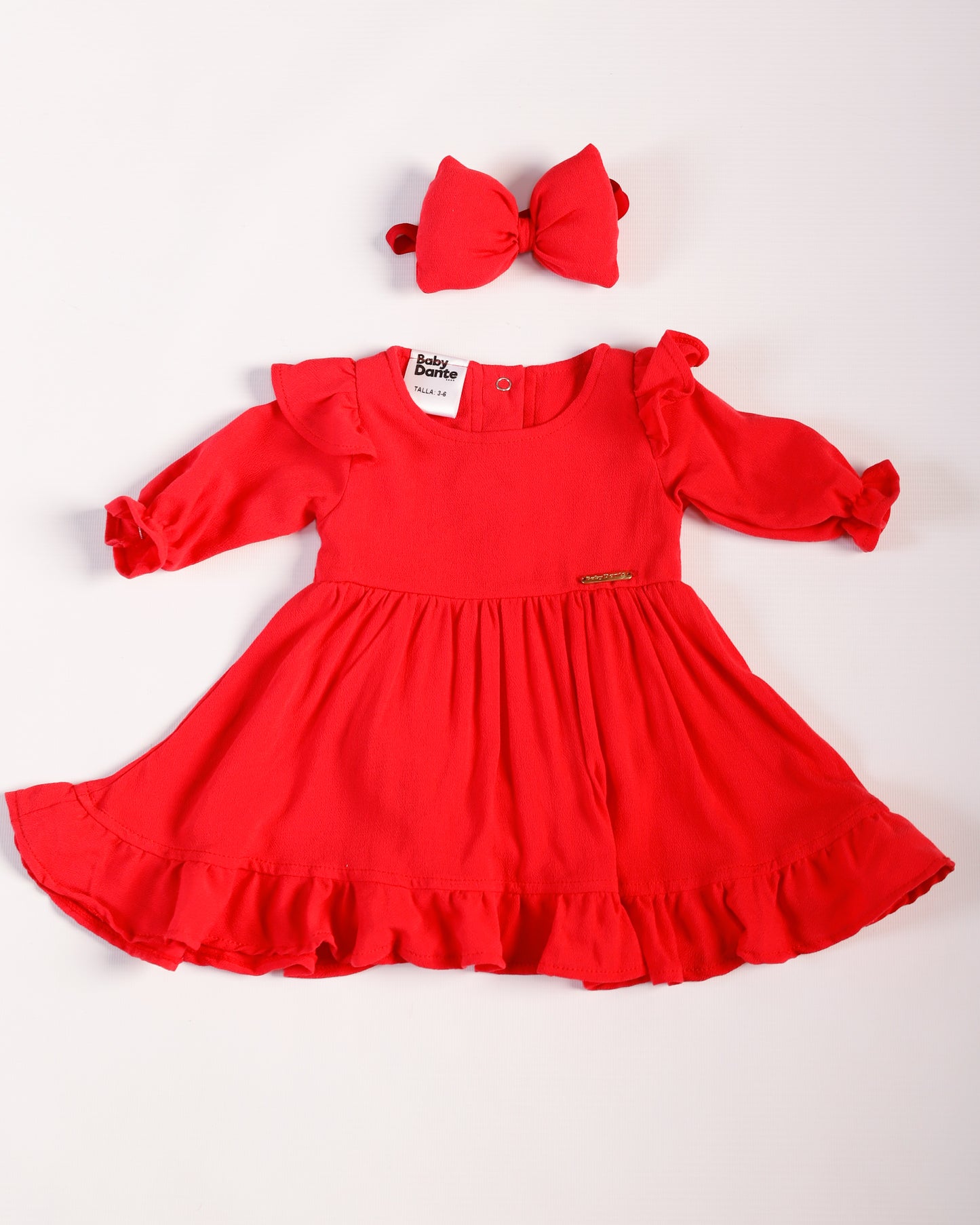 VESTIDO GABY ROJO