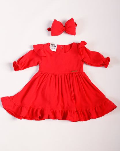 VESTIDO GABY ROJO