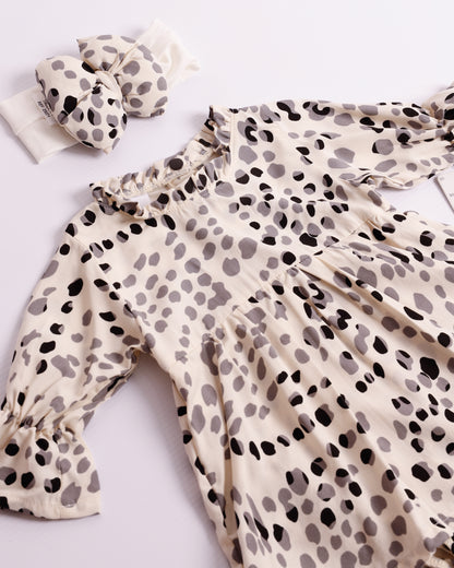 VESTIDO CRISTAL ANIMAL PRINT