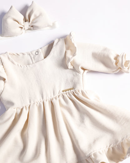 VESTIDO GABY BEIGE