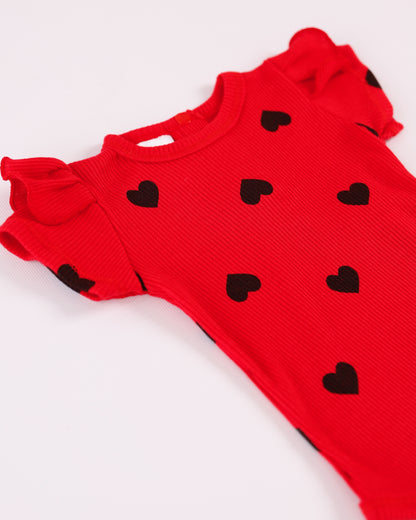 MAMELUCO ROJO CELESTE M/C