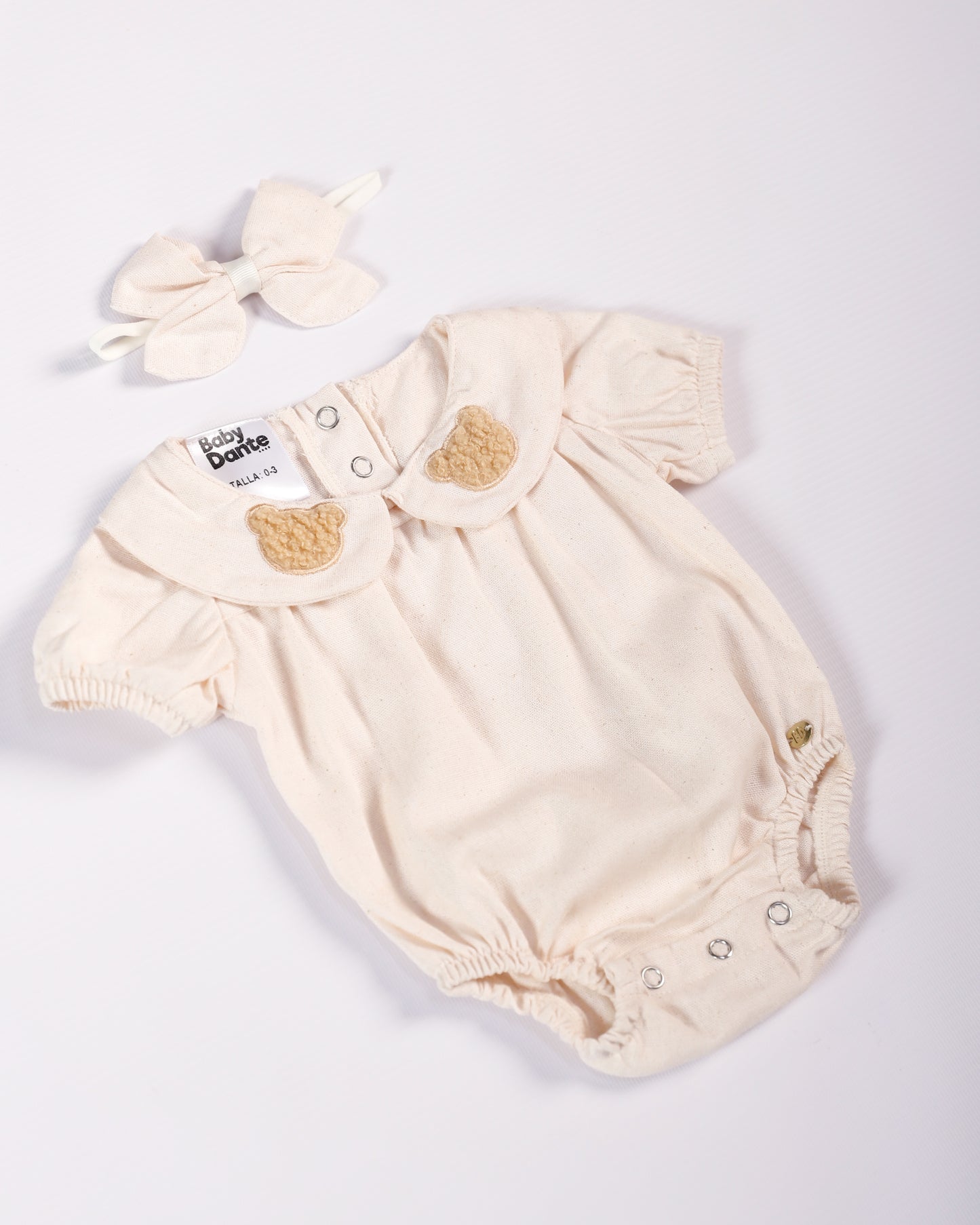 ENTERIZO KARY CREMA OSITOS