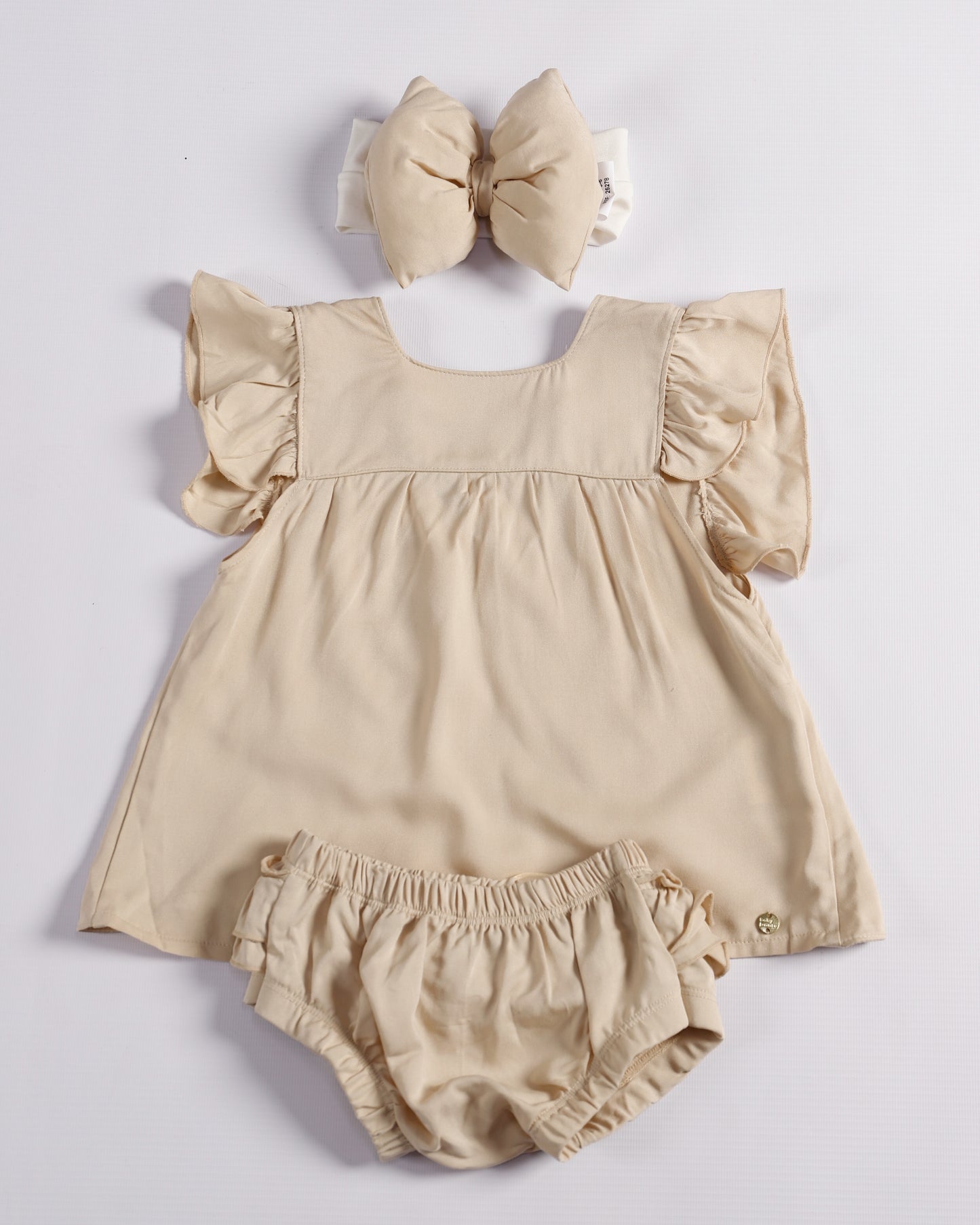 VESTIDO SARAI CAMEL