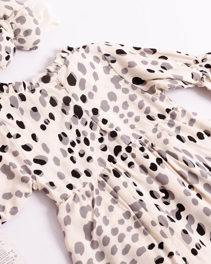 VESTIDO CRISTAL ANIMAL PRINT