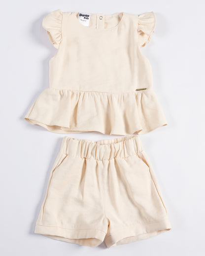 CONJUNTO VICTORIA BEIGE KIDS