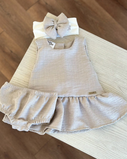 VESTIDO ALMA GRIS
