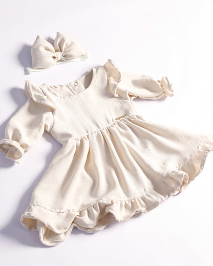 VESTIDO GABY BEIGE