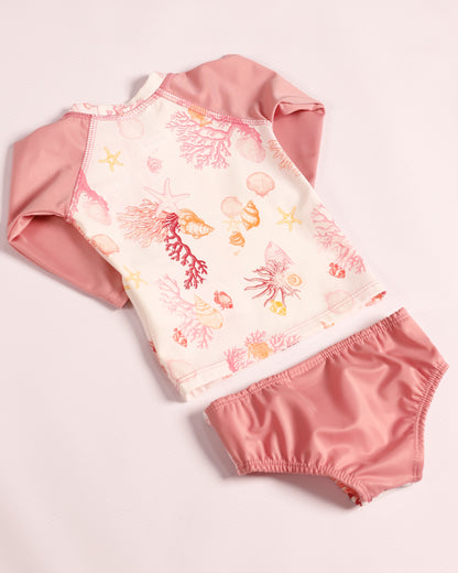 VESTIDO DE BAÑO ALGAS