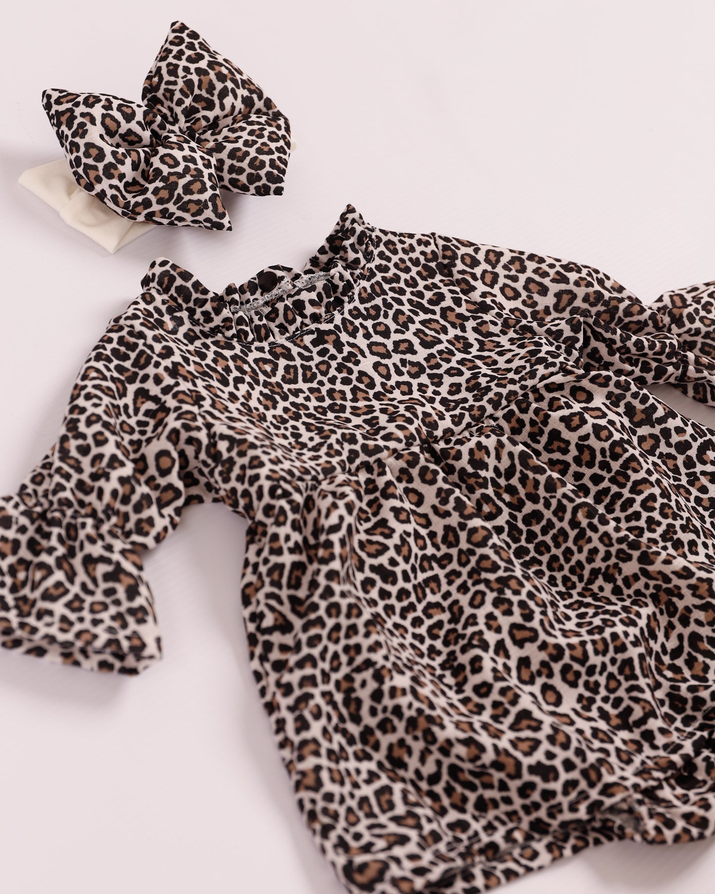VESTIDO CRISTAL ANIMAL PRINT LEOPARDO