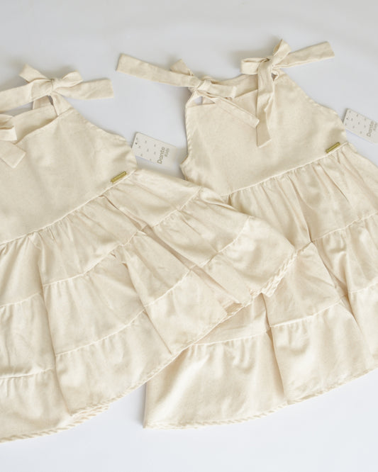VESTIDO EVA CREMA