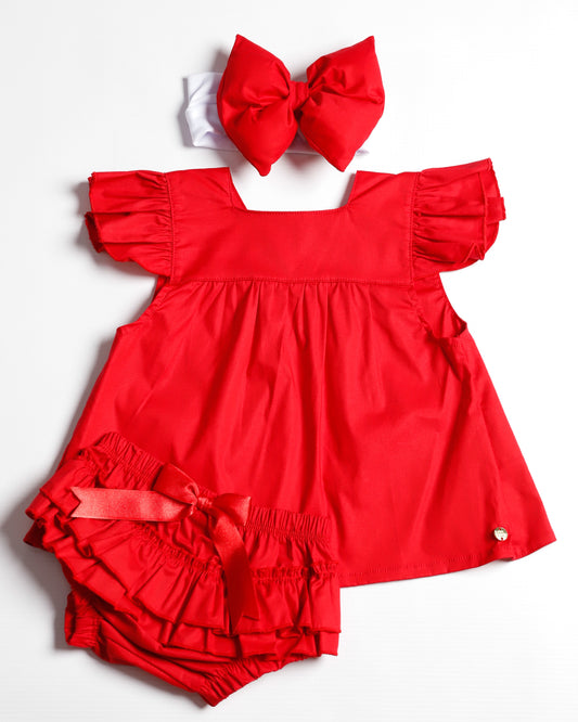 VESTIDO SARAI ROJO