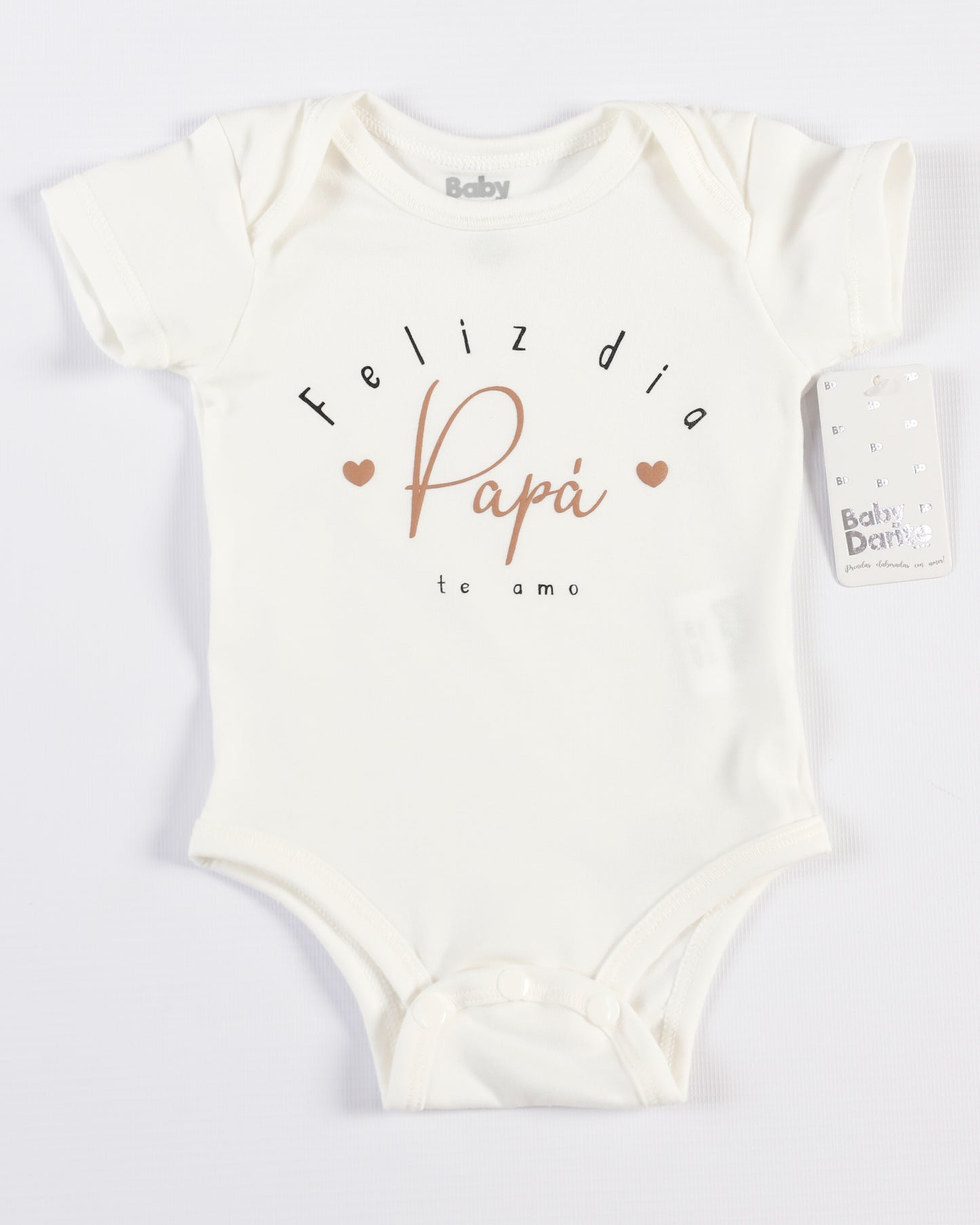 MAMELUCO FELIZ DIA PAPÁ MANGA CORTA