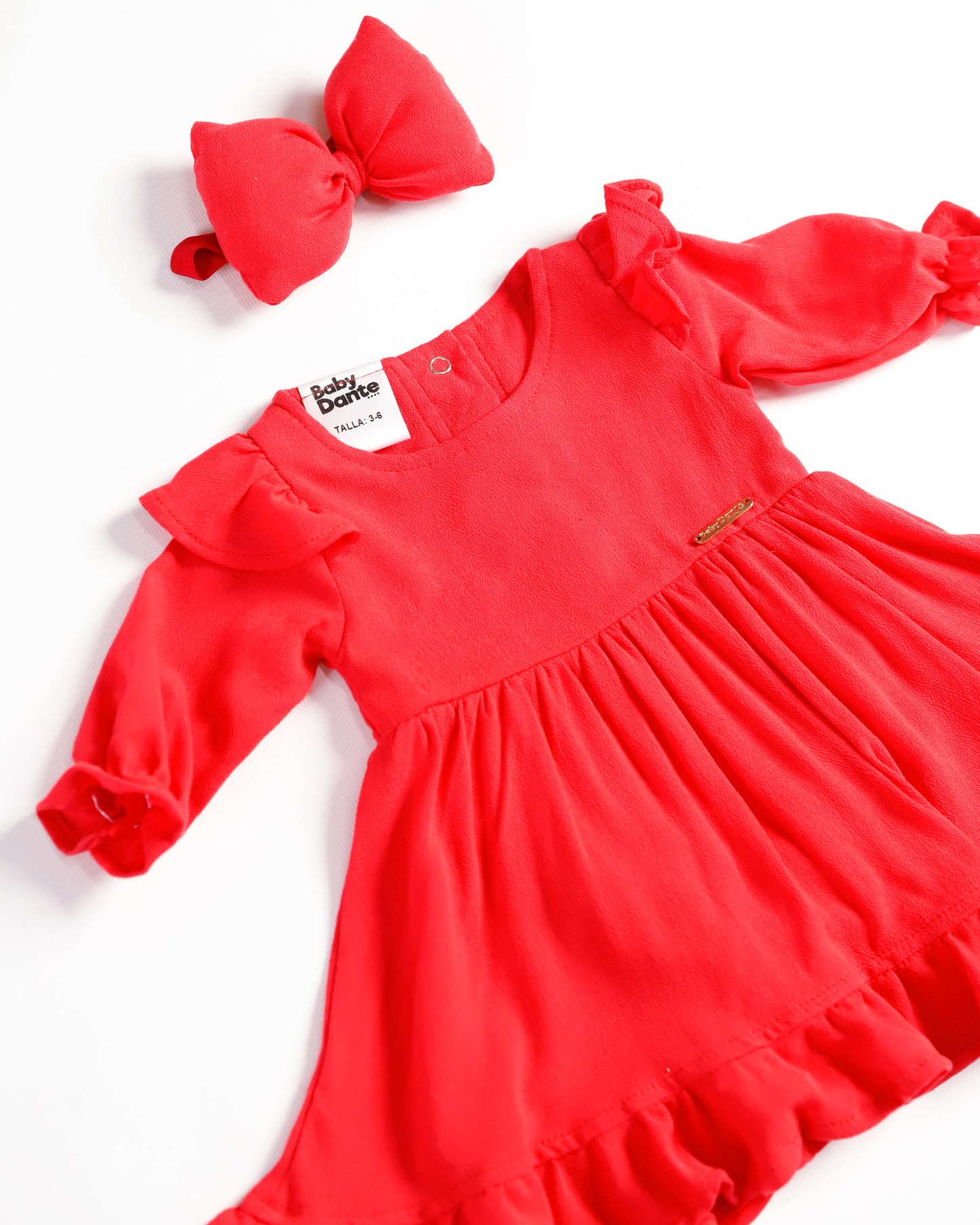 VESTIDO GABY ROJO